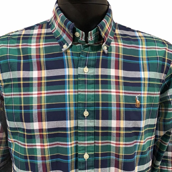 Polo RL classic fit plaid Oxford shirt NWT - Picture 7 of 8